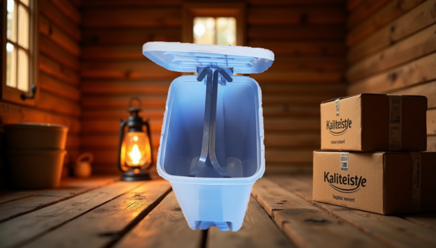 Slim Pedallı Çöp Kovası 40 Lt - 3