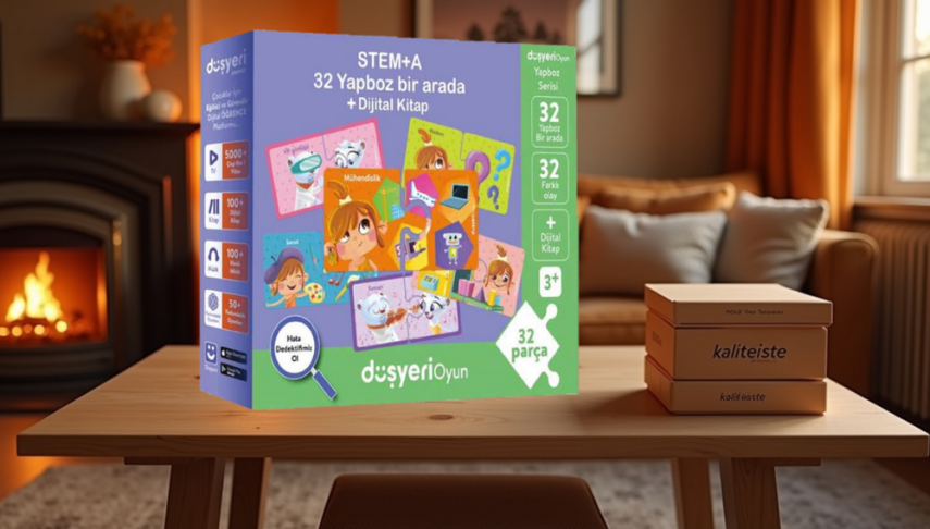 Stem A 32 Parça Yapboz - 1