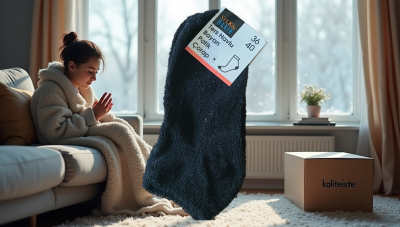 Ters Havlu Bayan Patik Çorap (1)